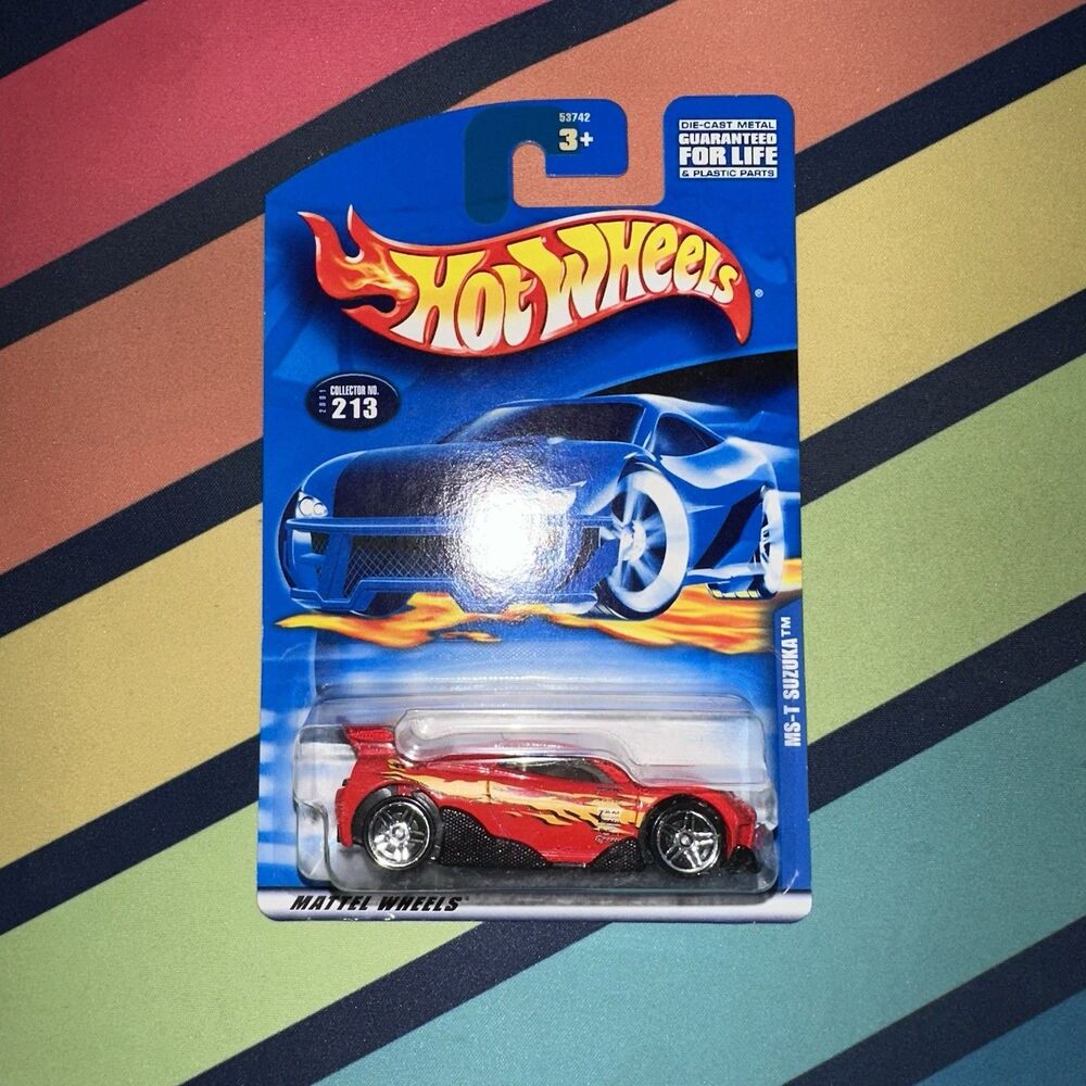 Hot Wheels 2001 MS-T Suzuka Red #213 1:64